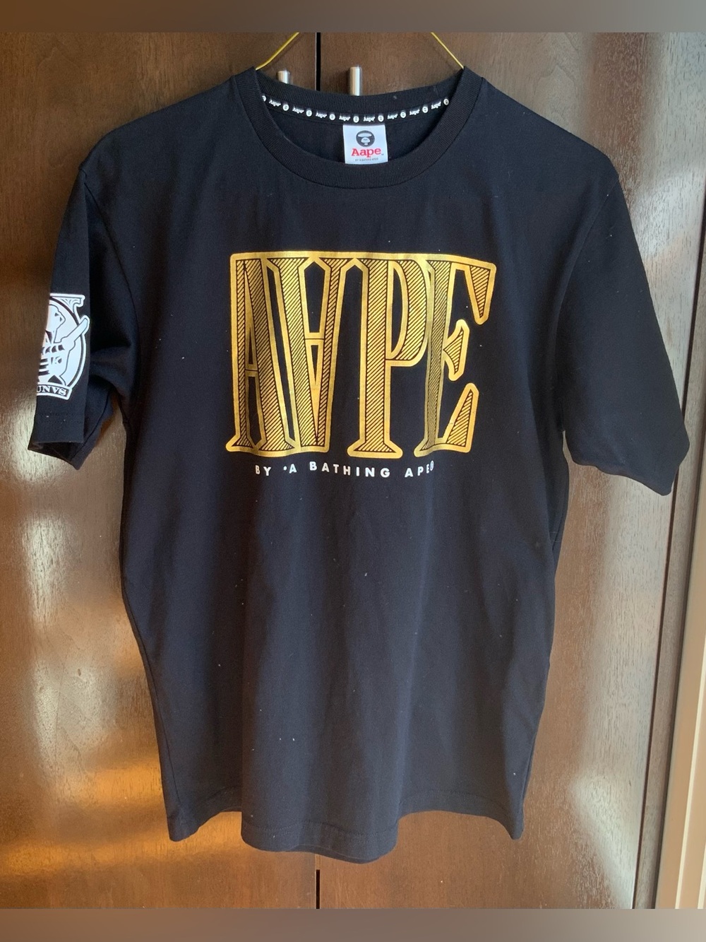 Aape by *A Bathing Ape Black T-Shirt